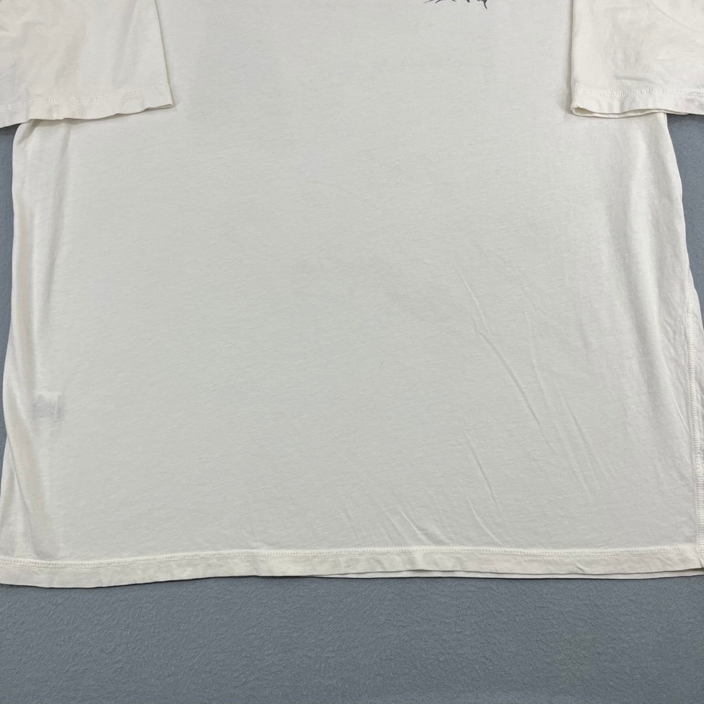 Tommy Bahama Relax Mens XL White Graphic T-Shirt Knotty Thoughts Hammock Marlin - Picture 3 of 13